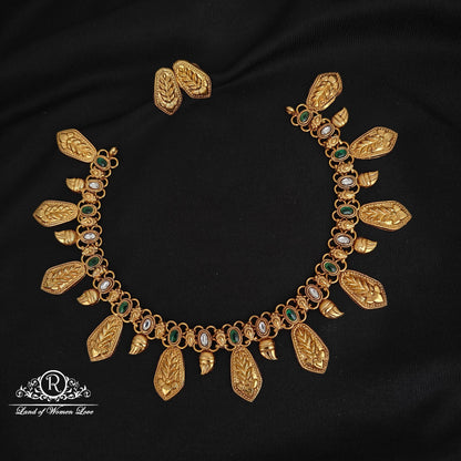 earrings 92.5 silver simple and cute necklace with earrings -rcp130 92.5 silver ramala jewelry / ramala collections