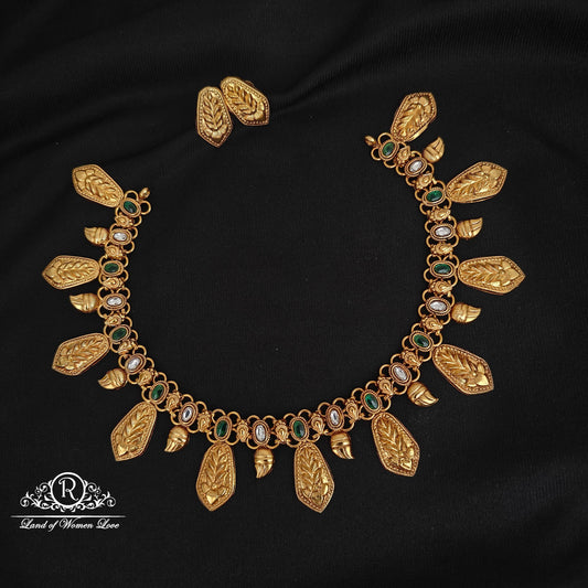 earrings 92.5 silver simple and cute necklace with earrings -rcp130 92.5 silver ramala jewelry / ramala collections