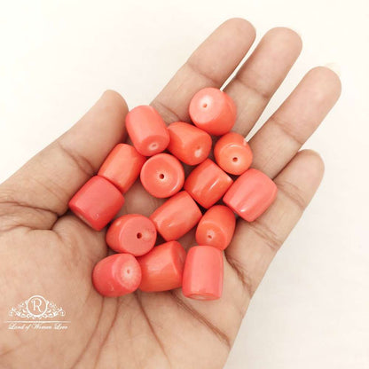 Coral Dolki Single Bead-MJ44