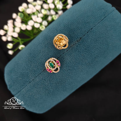 Silver cute and beautiful Earrings -RCBG094