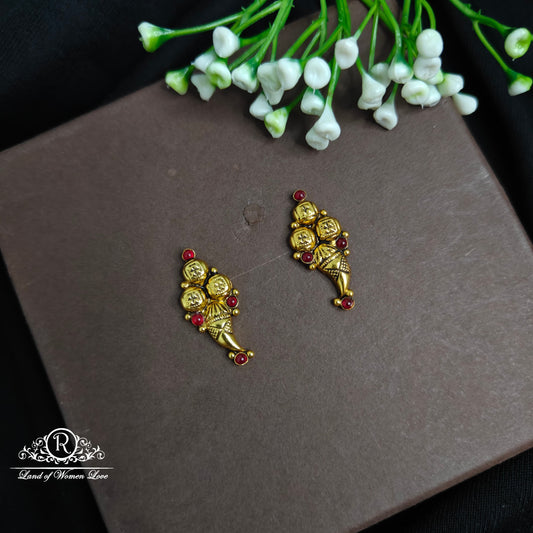 earrings silver earrings ruby 92.5 silver ramala jewelry / ramala collections