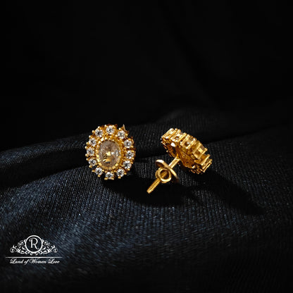 Silver earrings -RCM384