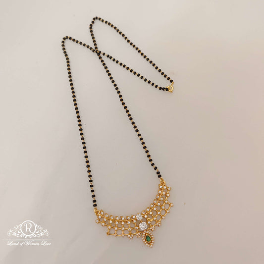 chain silver black beads chain -rcc040 92.5 silver ramala jewelry / ramala collections