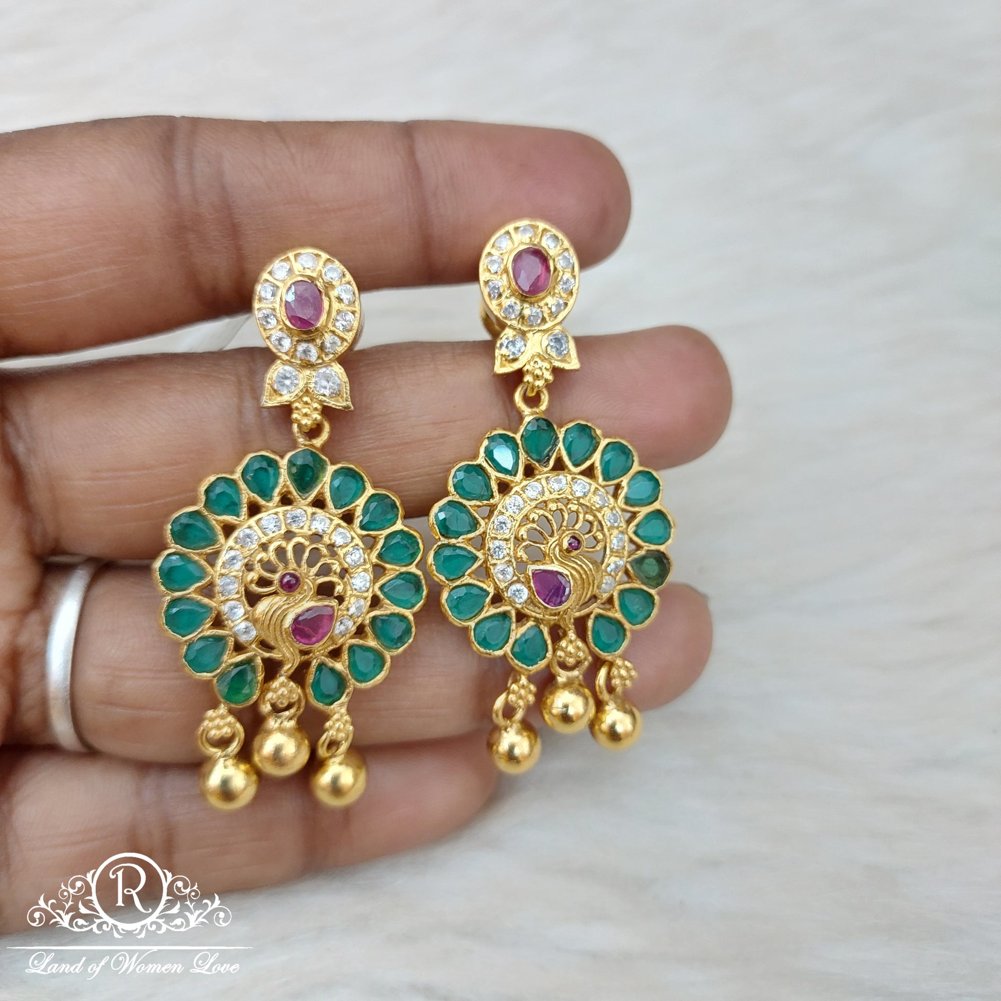 earrings silver earrings-ri70 92.5 silver ramala jewelry / ramala collections