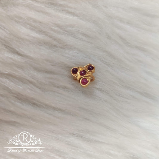 silver nose pins-ra66 92.5 silver ramala jewelry / ramala collections