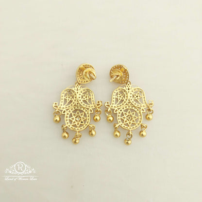 Silver CZ- Necklace With Earrings-C097C104