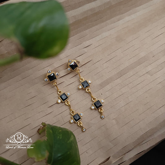 earrings 92.5 silver simple and cute earrings - rca017 92.5 silver ramala jewelry / ramala collections