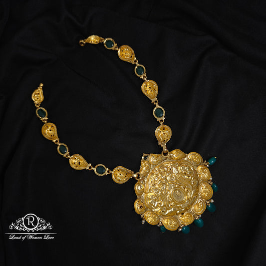 92.5 Silver Nakshi Beautiful Mini Haram-RC89-60M08