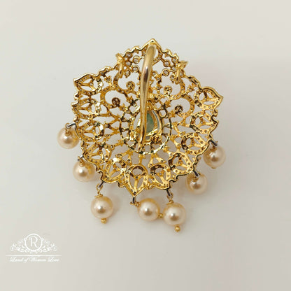 Silver Diamond Replica Design CZ-Stones Pendant-RCCP51