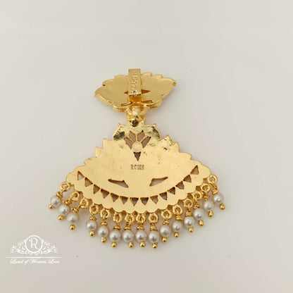 Silver Hand Made Stting Design Locket-RCK197