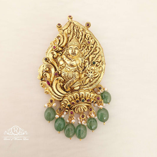 silver with antic finish god krishna locket-v021 92.5 silver ramala jewelry / ramala collections