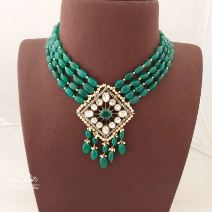 Silver Real Beads Chocker-S805