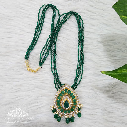 Green colour Cristal Beads-H034-1