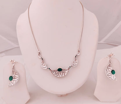 Silver necklace beautiful design -RCG058