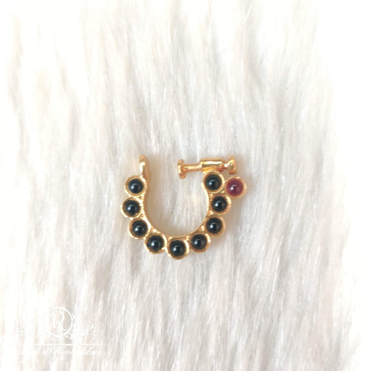 silver nose pins -ra85 92.5 silver ramala jewelry / ramala collections