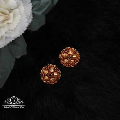 earrings 92.5 silver simple and cute earrings - rcm1171 92.5 silver ramala jewelry / ramala collections