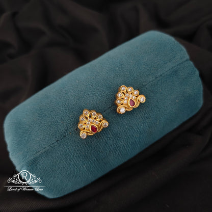 earrings 92.5 silver simple and cute earrings - rccp461 92.5 silver ramala jewelry / ramala collections