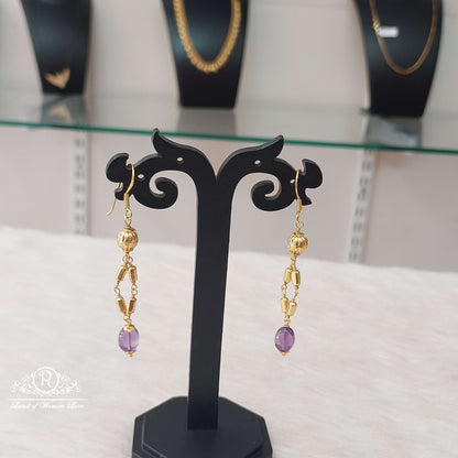 Silver Hanging Earrings-S956