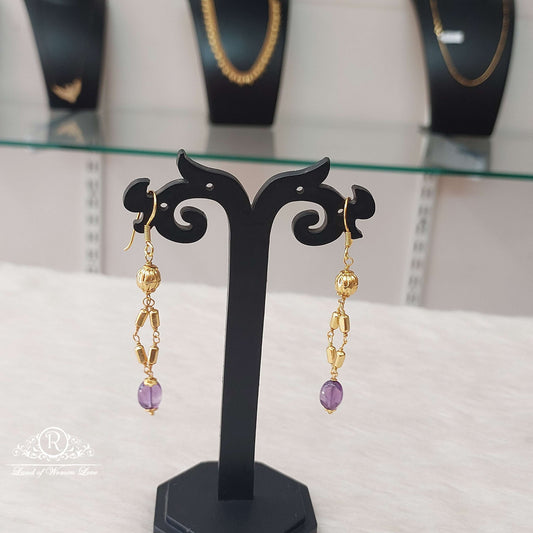 Silver Hanging Earrings-S956