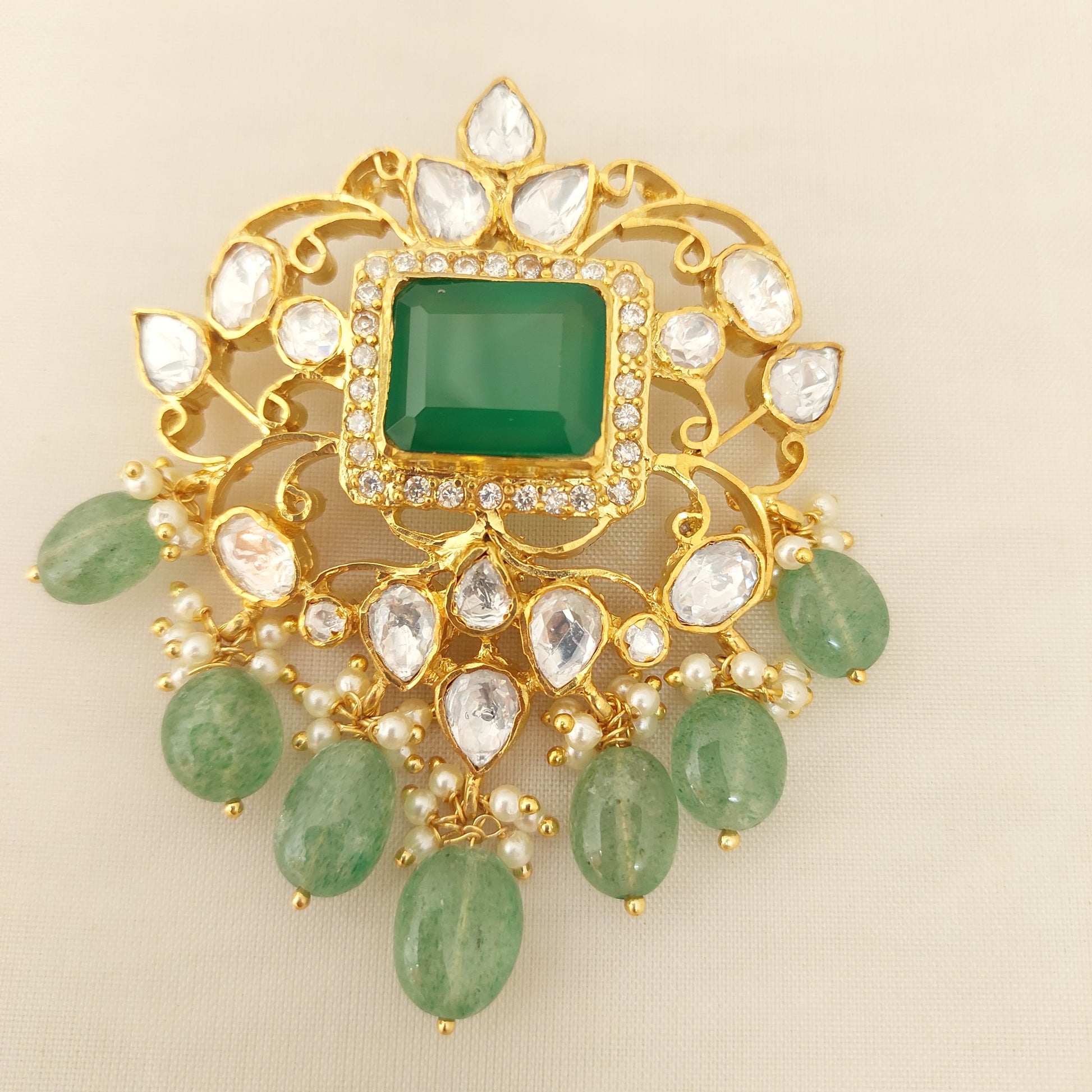 pendant silver moissanites pendant-d007 92.5 silver ramala jewelry / ramala collections