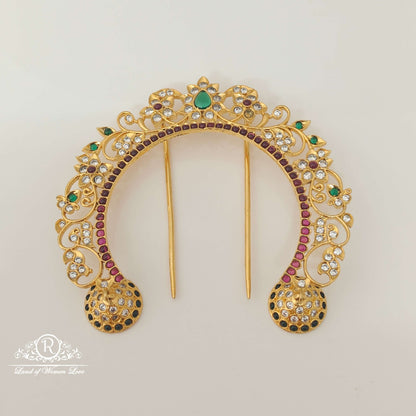 Silver Hair Pin Design-S745