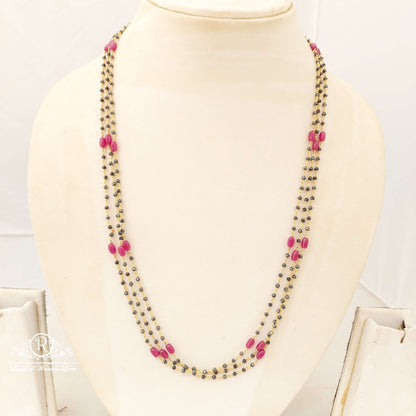 silver cristal black beads-h076 92.5 silver ramala jewelry / ramala collections