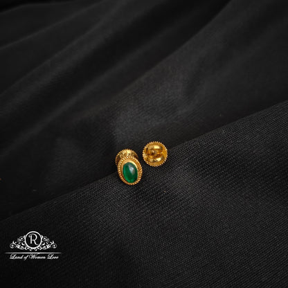 92.5 Silver Kundans Changeable earrings-RCCP407