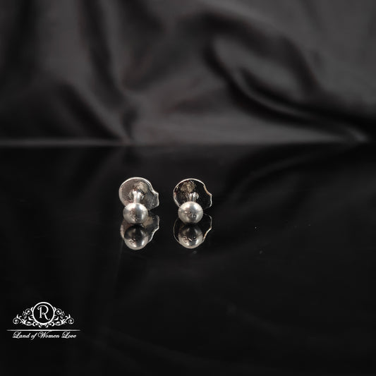 92.5 Silver Earrings-RCRC13-12