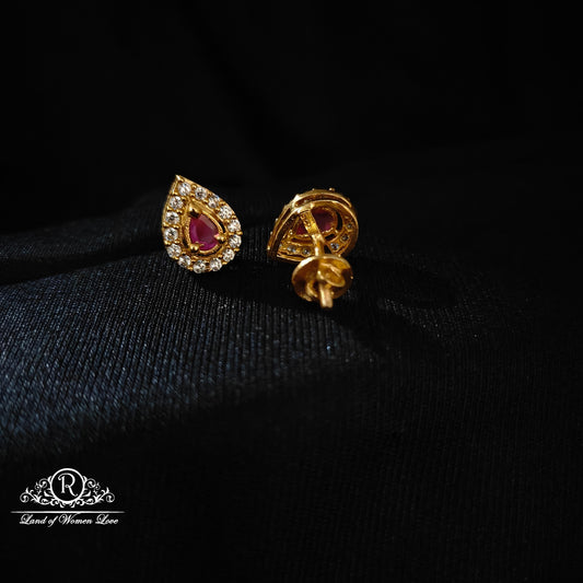 Silver earrings -RCM380