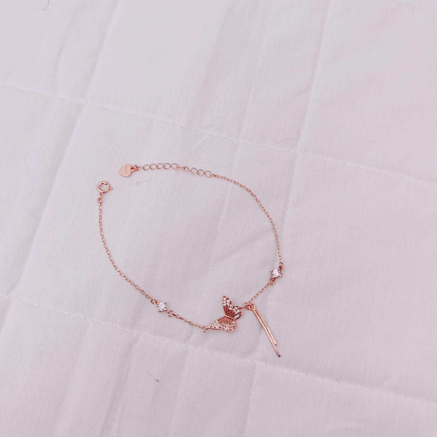 silver rose gold polish breslet -rcg043 92.5 silver ramala jewelry / ramala collections