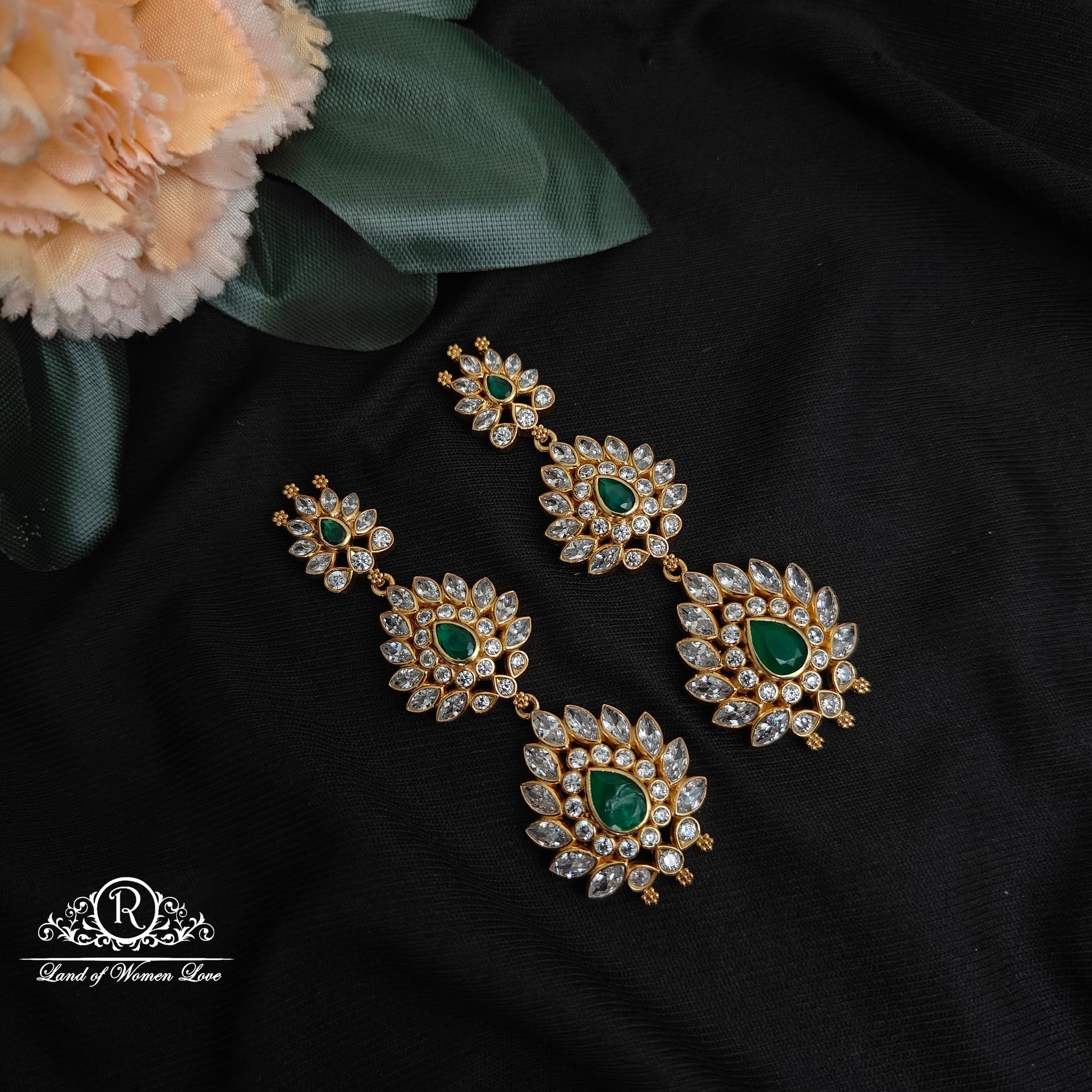 92.5 silver simple and cute side pendent - rcbg010 92.5 silver ramala jewelry / ramala collections