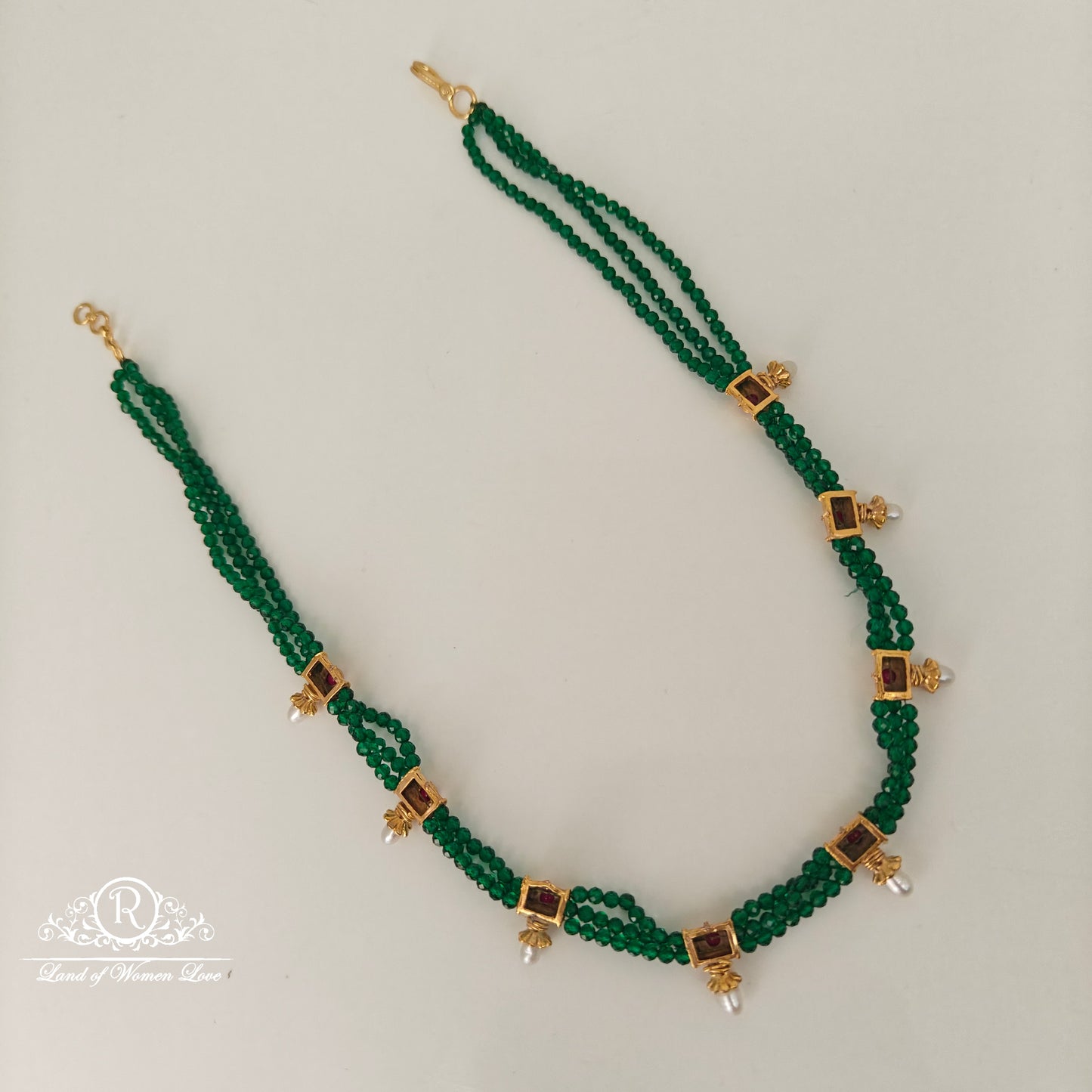 92.5 Silver Beads mala-RCH862