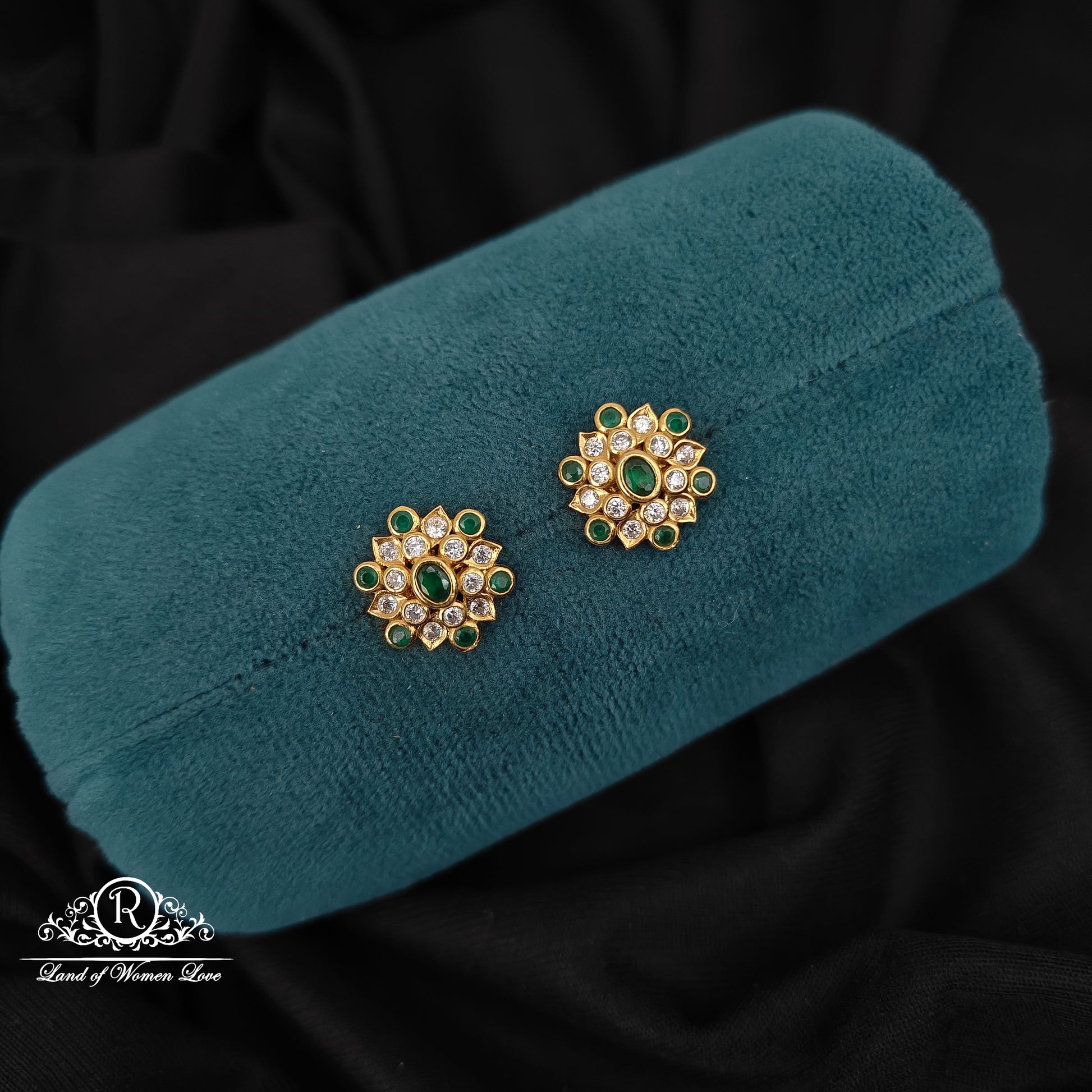 earrings 92.5 silver earrings cz 92.5 silver ramala jewelry / ramala collections