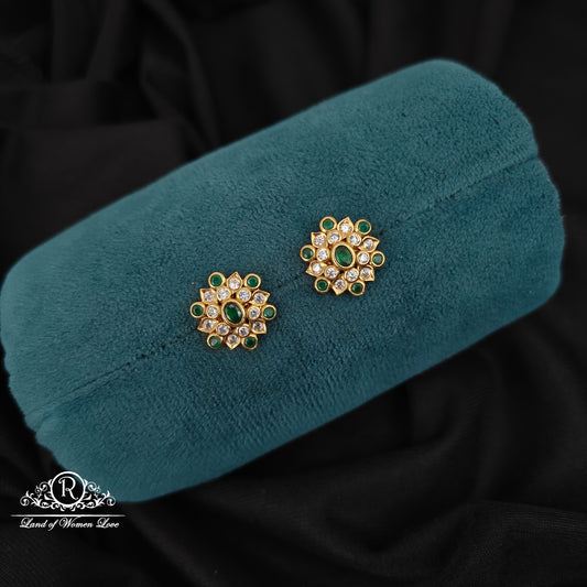 earrings 92.5 silver earrings cz 92.5 silver ramala jewelry / ramala collections