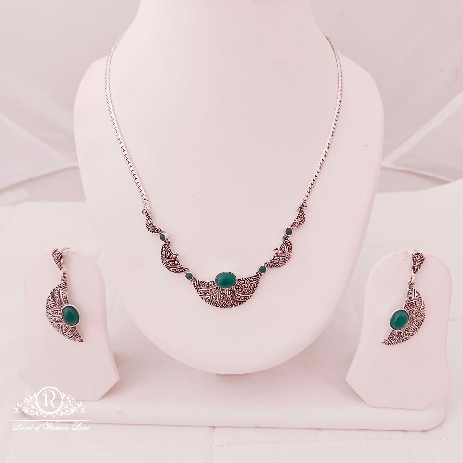 necklace silver necklace beautiful design -rcg058 92.5 silver ramala jewelry / ramala collections