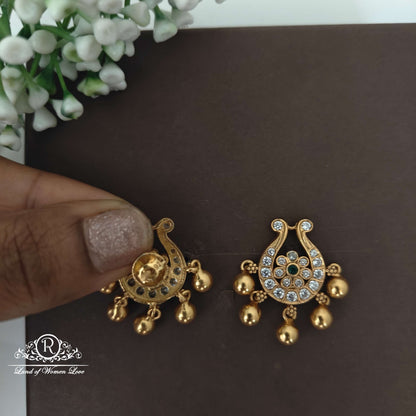 Silver Earrings-RC85-70CP106