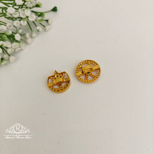 92.5 silver simple and Cute surya chandra hair pins -RCP162