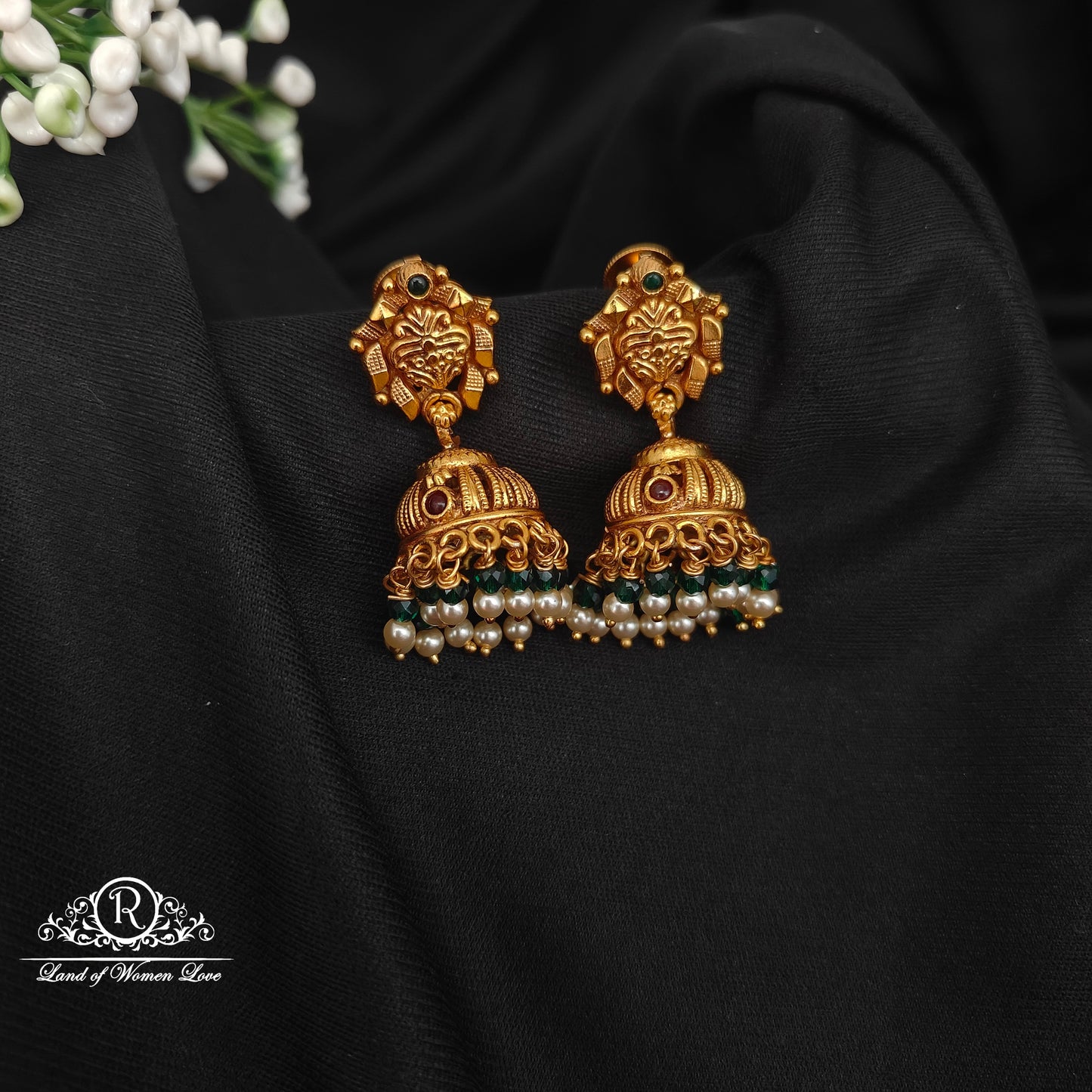 earrings 92.5 silver simple and cute earrings - rc06m1238 92.5 silver ramala jewelry / ramala collections