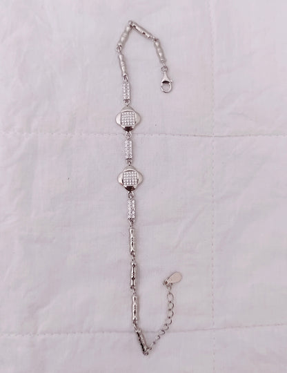 Silver bracelet design -RCG141