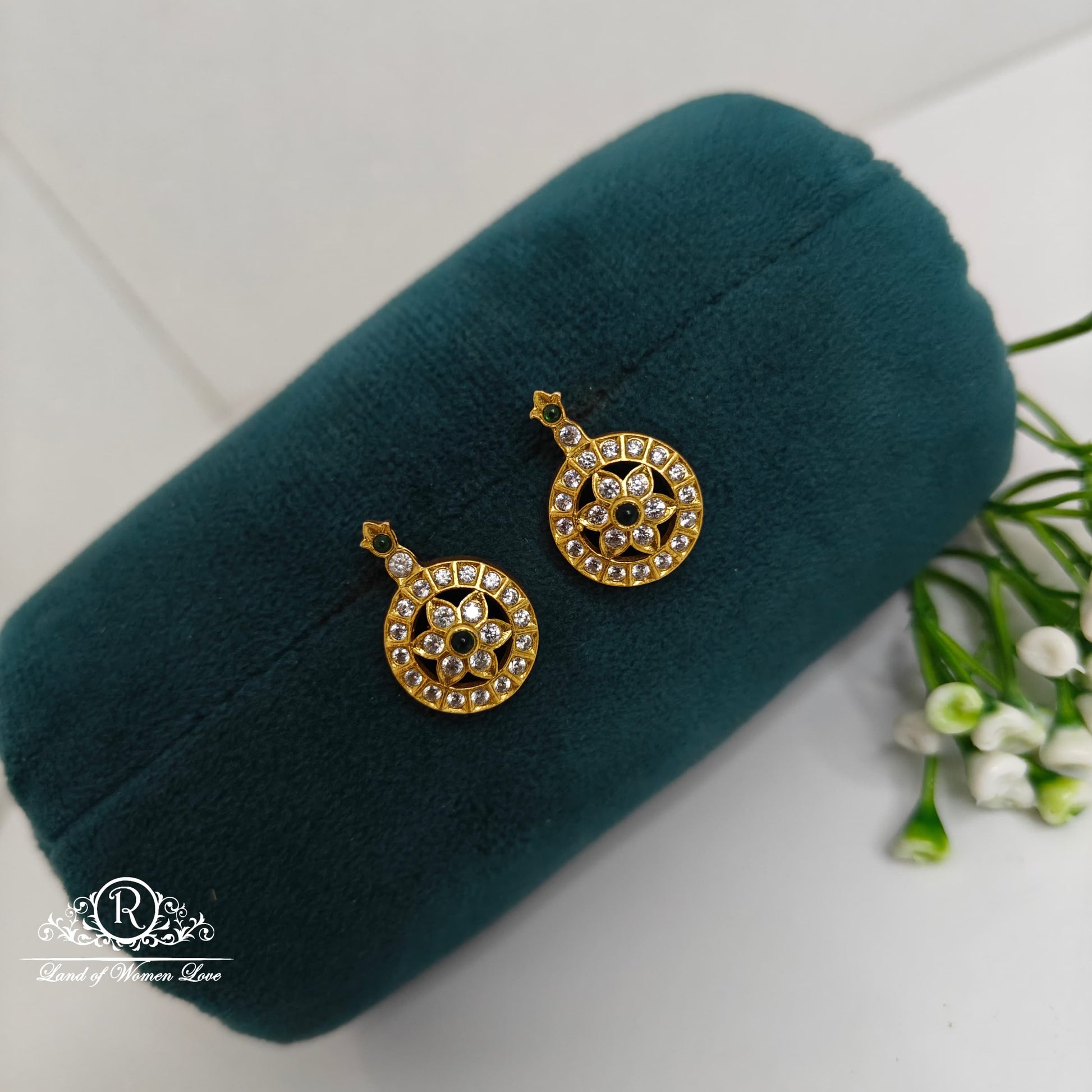 earrings silver earrings-rcjr743 92.5 silver ramala jewelry / ramala collections