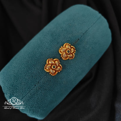 stud 92.5 silver stud model earrings -rcjr914 ruby 92.5 silver ramala jewelry / ramala collections