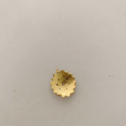 Silver kundan pendant - RCD269