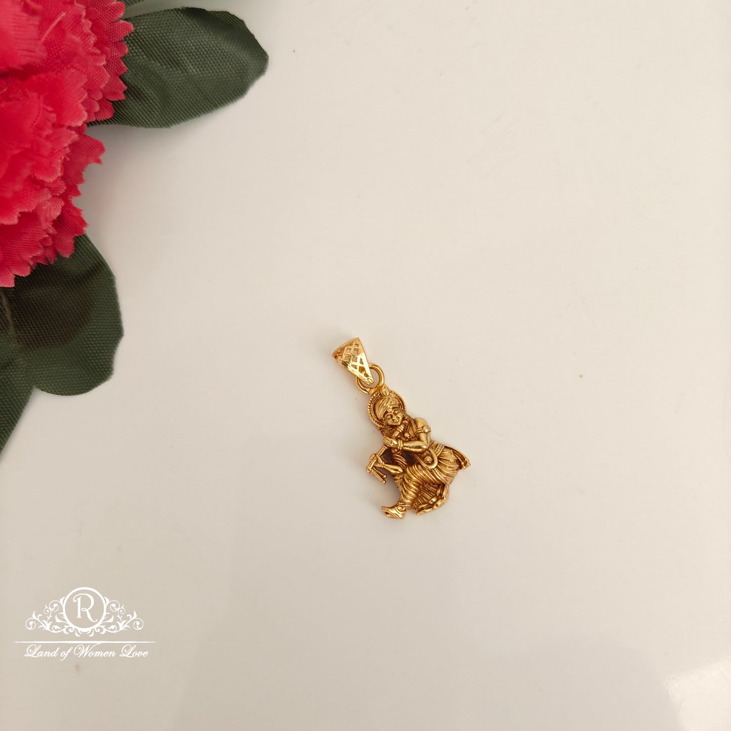 pendant silver krishna pendant -rcm408 92.5 silver ramala jewelry / ramala collections