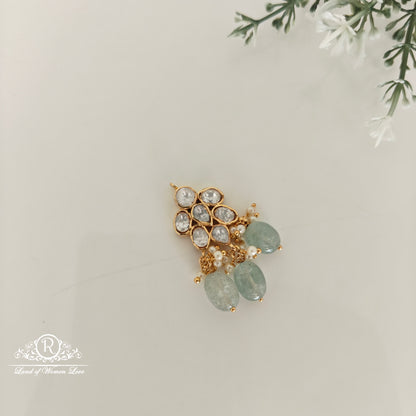 white stones silver locket-rch707 cz 92.5 silver ramala jewelry / ramala collections