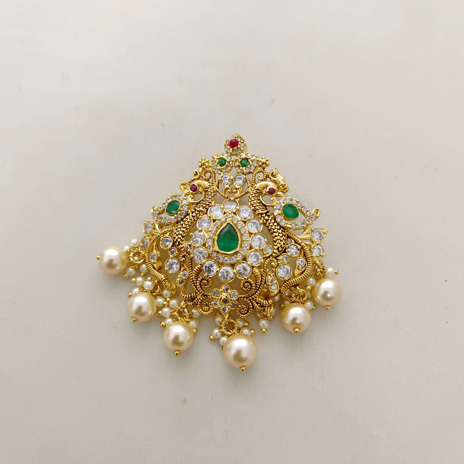 pendant silver peacock design locket - rcd242 92.5 silver ramala jewelry / ramala collections