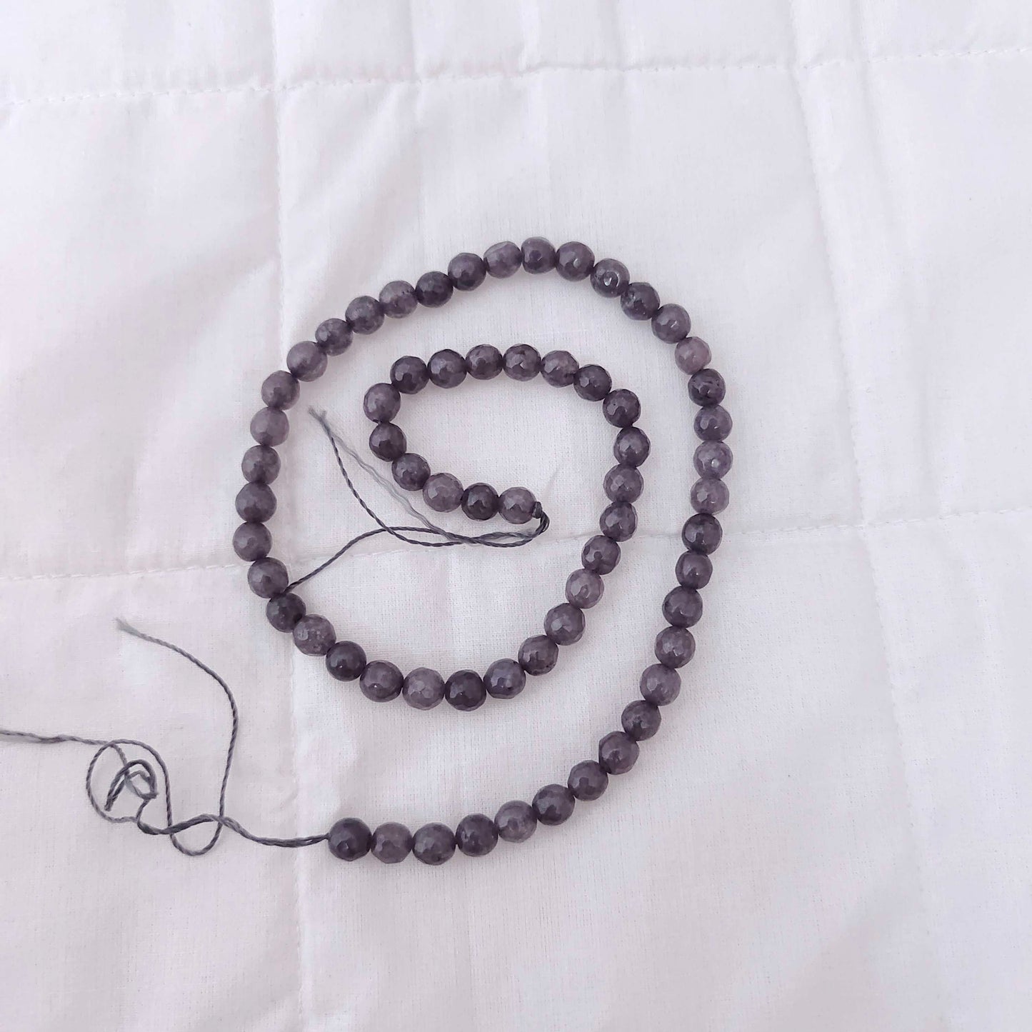 sed beads round cutting 6mm -rcmj18 92.5 silver ramala jewelry / ramala collections