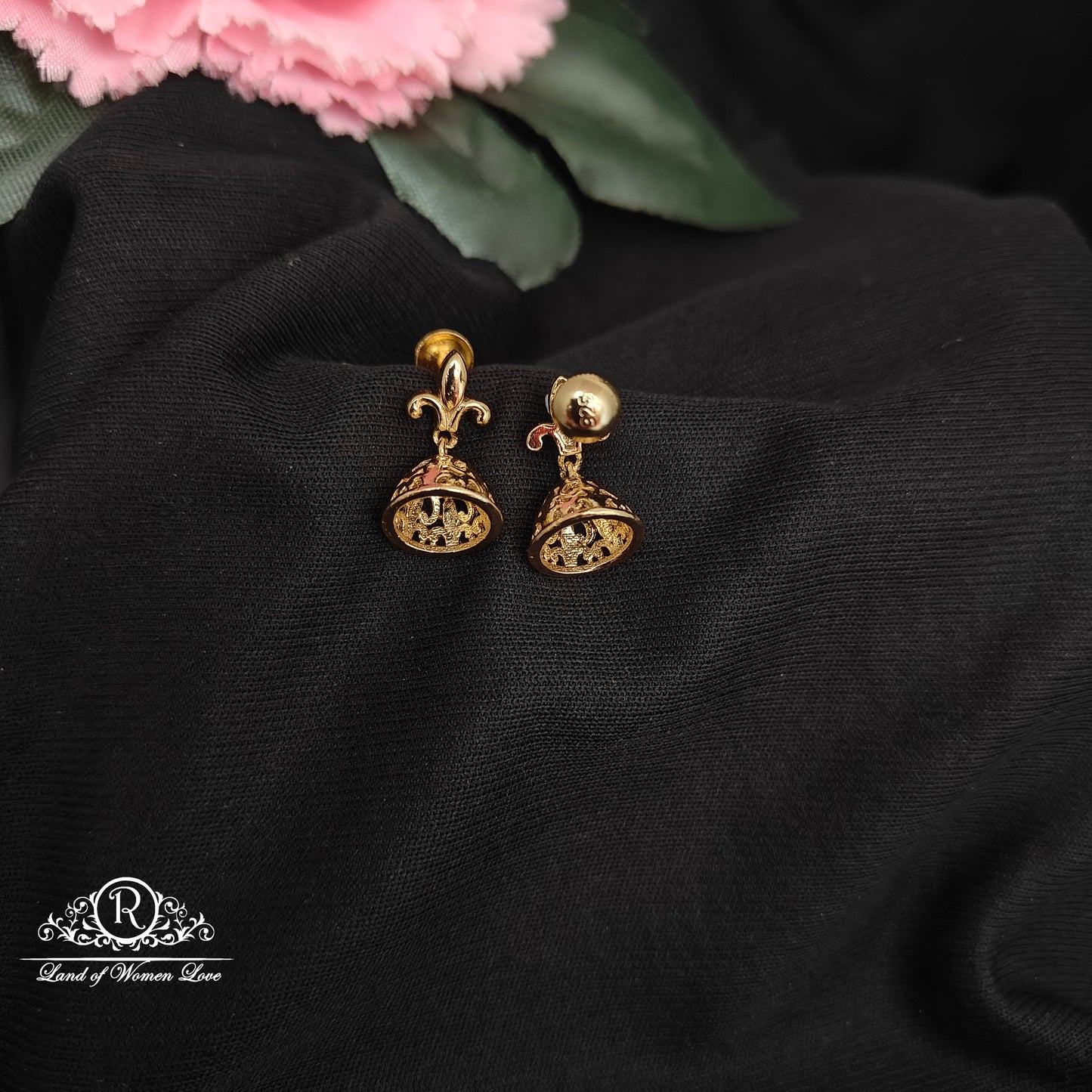 92.5 silver simple and Cute earrings - RCDS0567