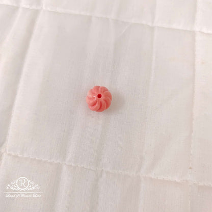 royal pink transparent glitter chunky beads-rcmb34 92.5 silver ramala jewelry / ramala collections