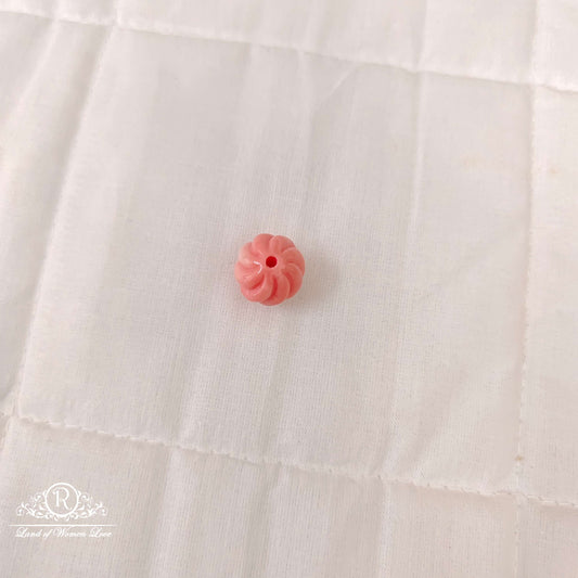 royal pink transparent glitter chunky beads-rcmb34 92.5 silver ramala jewelry / ramala collections