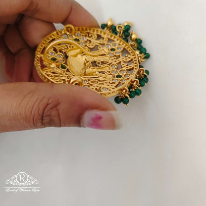 Silver elephant pendant-RCC032